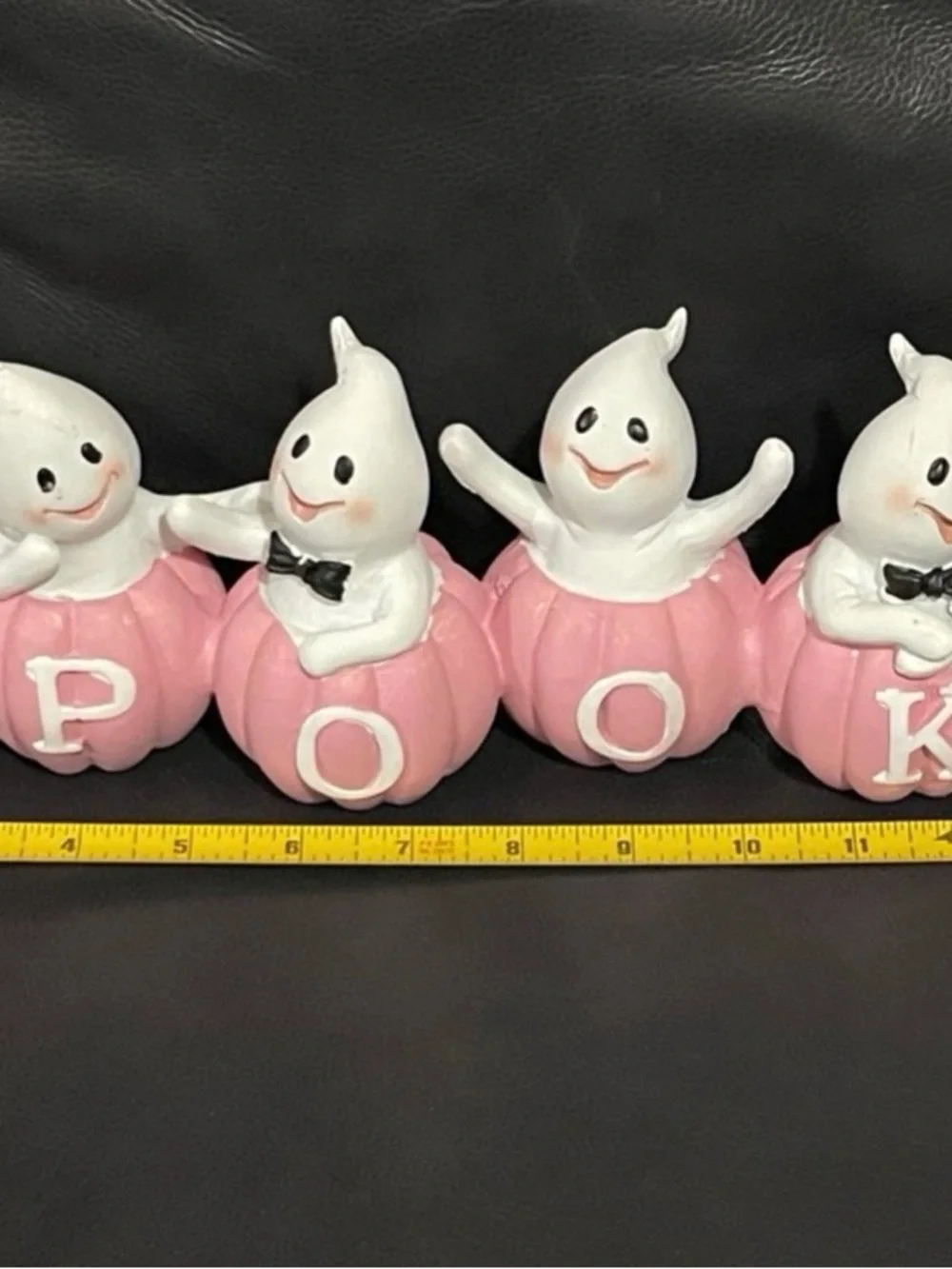 Halloween Ghosts in Pink Pumpkins SPOOKY - Halloween Table Decor